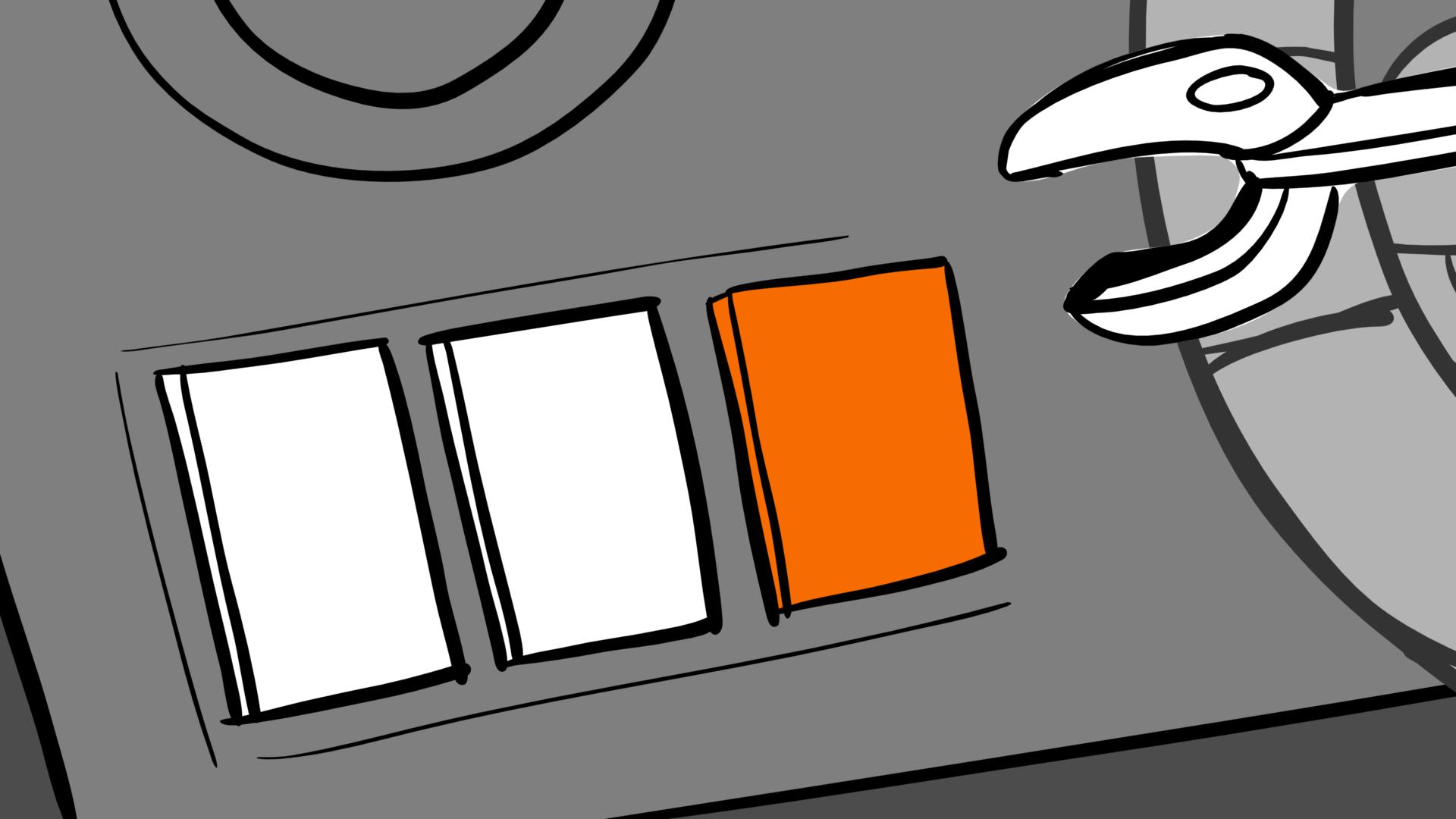 Fun with Nubs — Ep. 108, lámina 055, storyboard by Melissa Ballesteros
